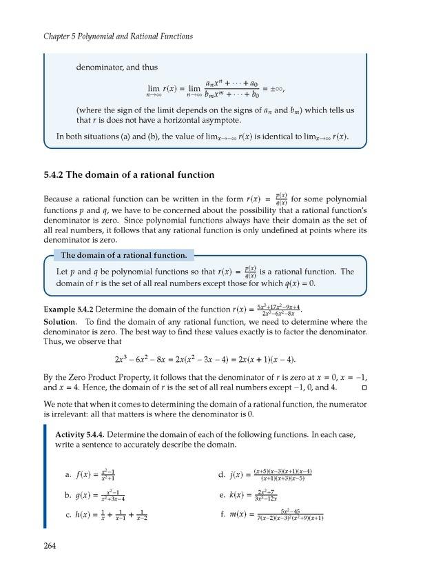 Active Preparation for Calculus - Page 264